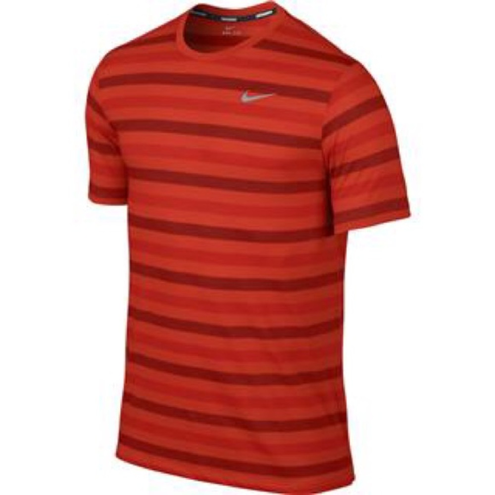 Men's Nike Dri-fit Touch Tailwind Running Crimson